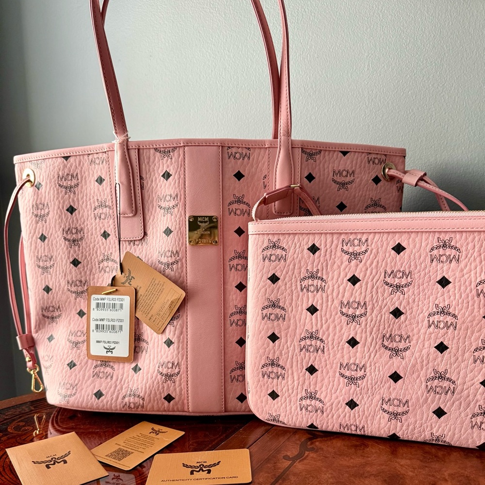 MCM Liz Medium Shopper Tote